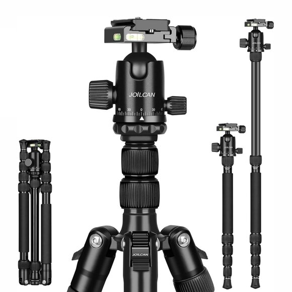 Heavy Duty Tripod for Camera and Phone, H85 Camera Monopod Tripod, DSLR Binocula - Picture 1 of 10